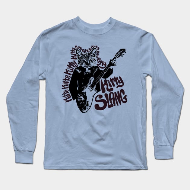 Kitty Slang Long Sleeve T-Shirt by SBSTN